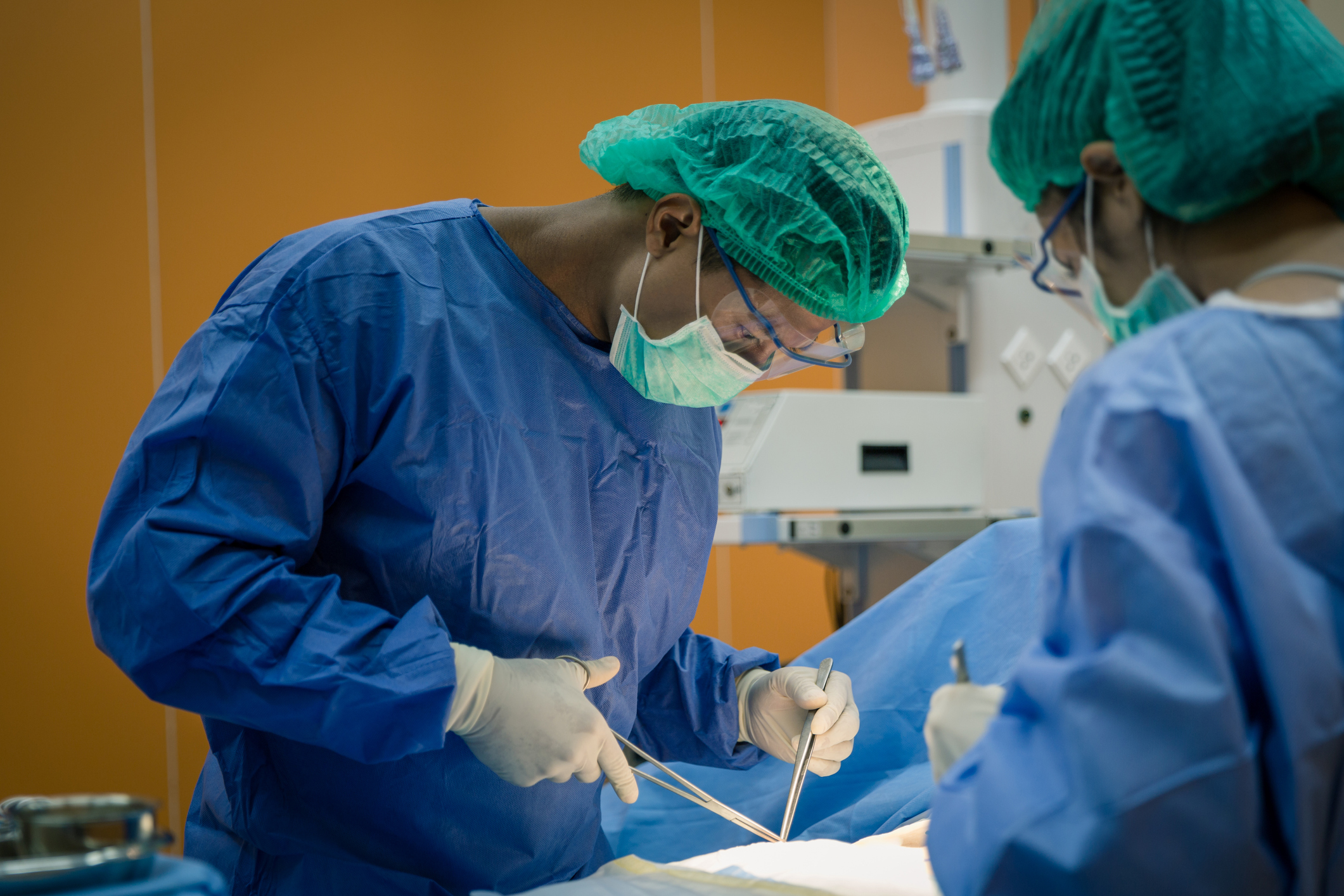 nurses in operating room